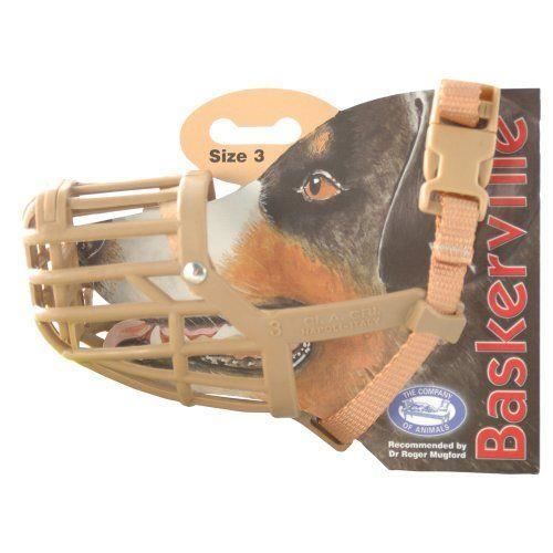 Baskerville Muselière pour Chien Classique Taille 3
