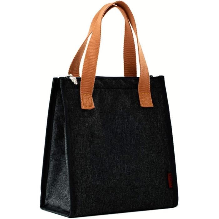 Sac-repas Isotherme LUNALING - Sac à Lunch Isolé Pour Femmes, étudiants - Taille 27x14x21 Cm, Cuillère/fourchette Incluses