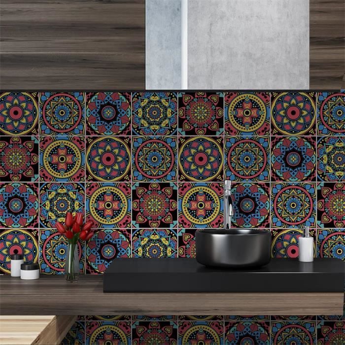 10 Carreaux Adhésifs Muraux 3D Gris Crème 30x30 Cm - Crédence Cuisine Et Salle De Bain, Décollez Et Collez