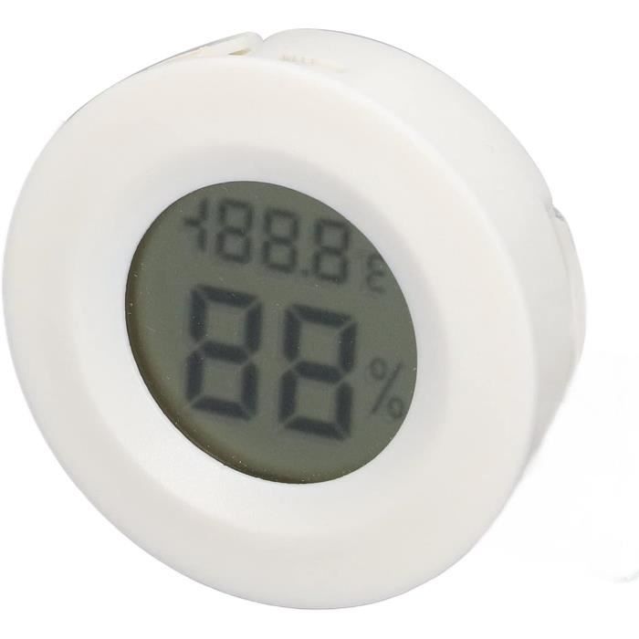 Thermomètre Analogique Voiture 43mm | Plage -30 à 60℃, Acier Inox, Montage Facile