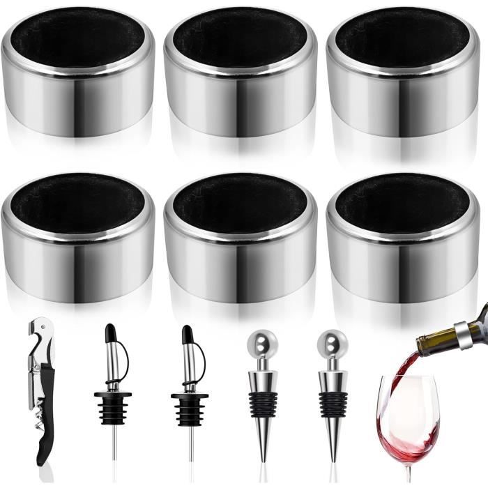 Lot De 2 Bouchons De Bouteille De Champagne En Acier