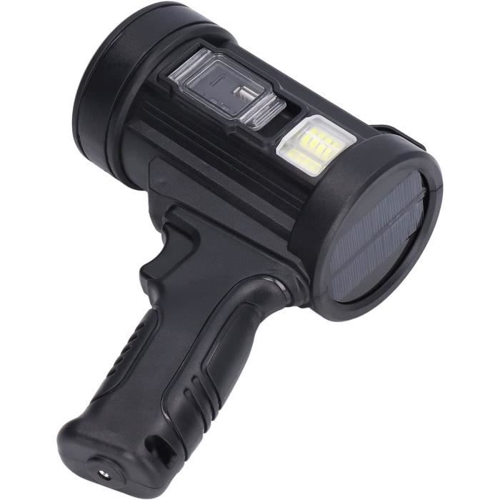 Lanterne Solaire de Camping à Manivelle, Lampe de Poche LED