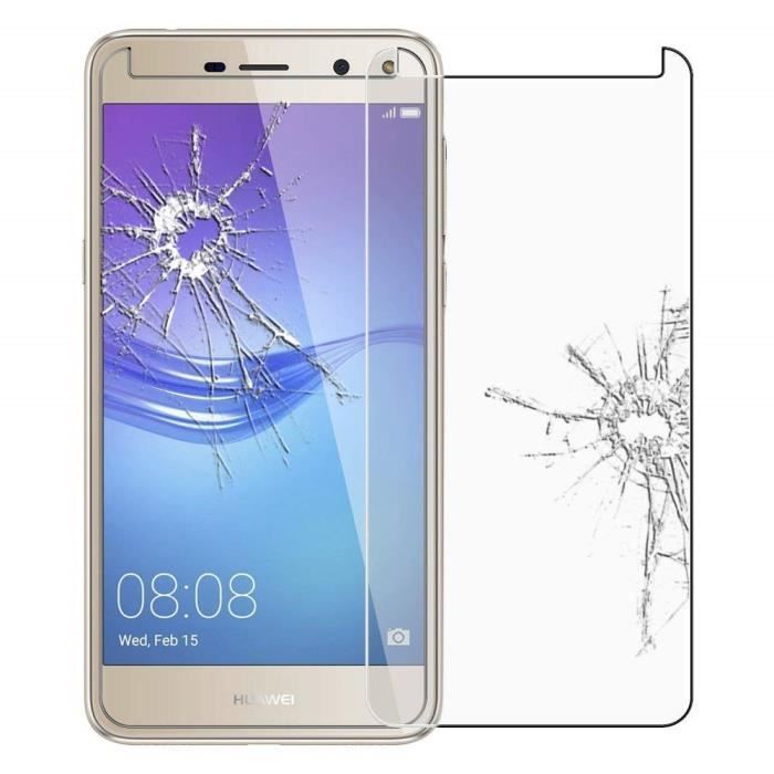 Film vitre protecteur protection verre trempé pour l'écran de Huawei Y6 2017 5" Film vitre protecteur protection verre trempé pour l'écran de Huawei Y6 2017 5"