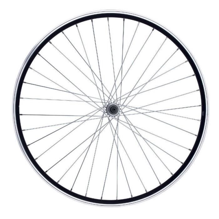 Roue VTT 27.5 arrière en aluminium noire double paroi moyeu 36 rayons en aluminium roue libre 8-7-6V