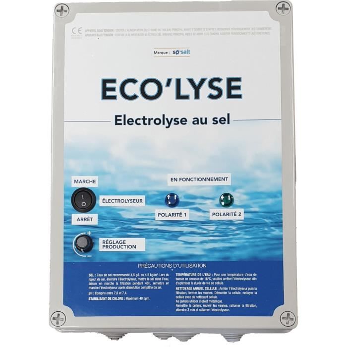 Nettoyant Pour Cellule D'électrolyseur Au Sel Et Filtre - Marina