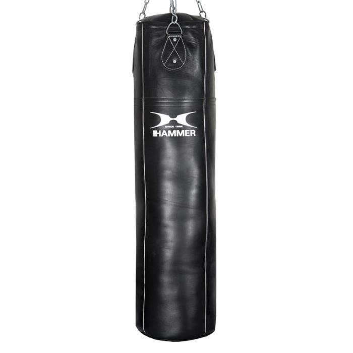 HAMMER Sac de Frappe Professionnel Cuir Premium 100 cm