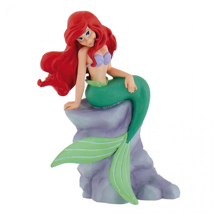 figurine ariel - la petite sirène disney - 9 cm - bully - fille - 3 ans