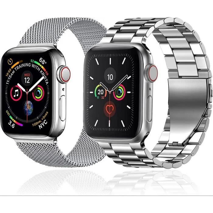 Apple watch deals 3 acier inoxydable