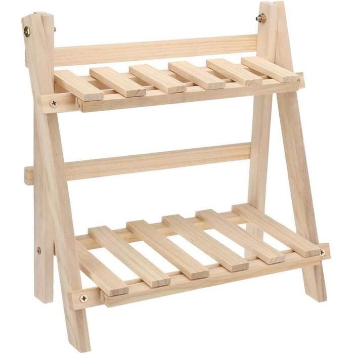 UNICRAFTALE Présentoir à Bijoux Présentoir à Cupcakes En Bois à 5