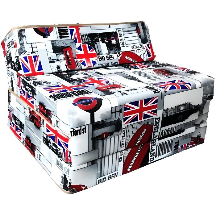 006 Natalia Spzoo Matelas lit 200 x 70 cm Fauteuil futon Pliable Pliant Choix des Couleurs Longueur 200 cm