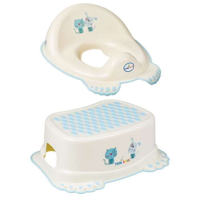 Apprentissage De La Proprete Reducteur De Toilette Anti Derapant Marchepied Pour Evier Wc Enfant Bebe Tega Baby Avec Theme Princesse Couleur Blanc Et Rose Bebe Puericulture Marchepieds