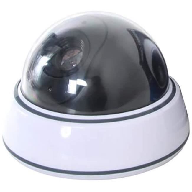 Caméra factice avec détecteur Mouvement Dome Dummy LED