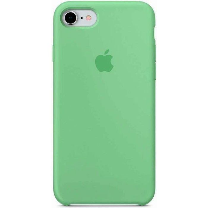coque en silicone iphone 7 8 4 7 vert matcha