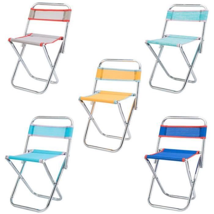 Tabouret Sac à Dos Pliable Avec Bandoulière – Chaise Camping Ultra-Compacte Et Légère, Assise Renforcée Pour Pêche, Randonnée Et Voyage (Noir, Vert Ou Kaki)