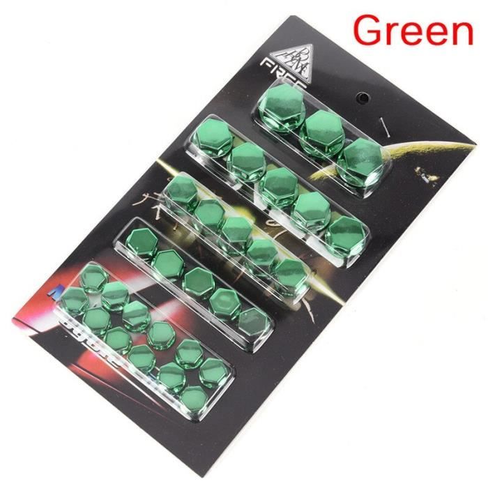 Kuuleyn Bouchons D'écrou De Boulon De Roue, 20 Pièces 19mm