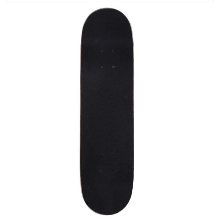 Skateboard silencieux en érable à quatre roues 79*20*8.5cm-noir