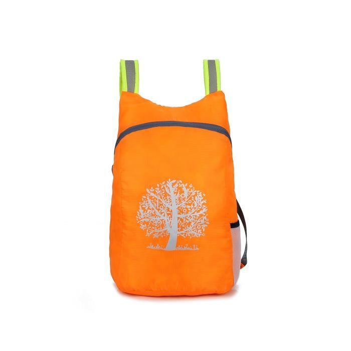 Sac à Dos Randonnée 50L étanche - Noir, Couverture De Pluie Incluse, Polyester