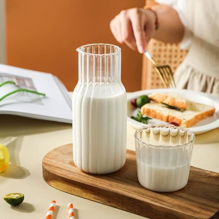Carafe à Eau De Chevet Avec Verre - Teahutty Lot De 2 - 360 Ml - Nuit Sans Faim