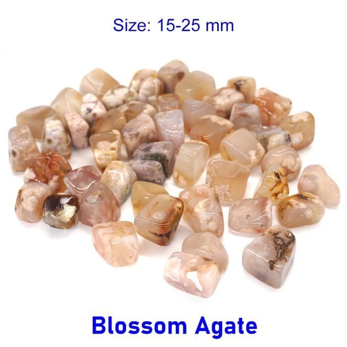 CrystalTears Lot de 5 cristaux de guérison à une pointe, pierres polies