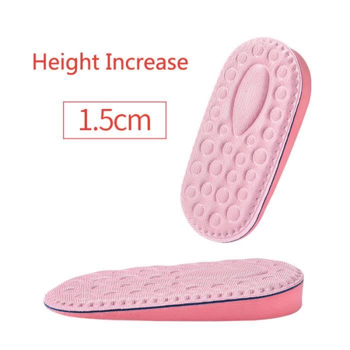 Semelle Rehaussante Homme Invisible Hauteur Augmentez Les Chaussettes En Silicone Gel Talonniers à Talons Orthopédiques SUPPORT Coussin Heel Semes Semelles Semelle Semelle Sous-pied Massage Unisexe Pa