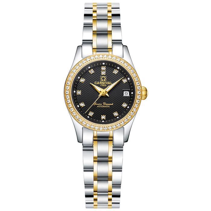 CARNIVAL Original Montres Femmes Marque De Luxe Automatique
