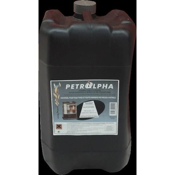 PETRALPHA Combustible liquide pour poêle à pétrole - 20L