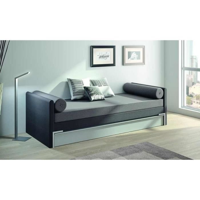 Banquette lit gigogne 80x190 2009926124102 - Achat / Vente ...