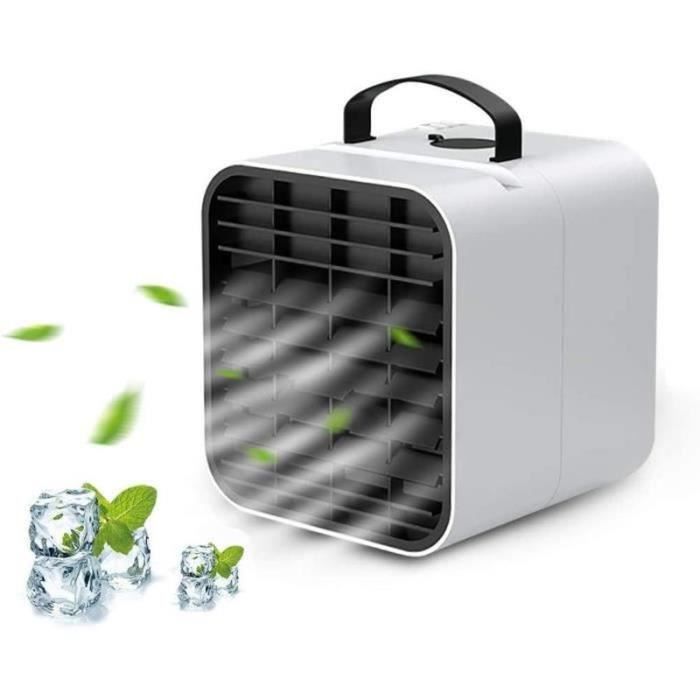 Mini Climatiseur Portable 3 En 1 200ML - Refroidisseur Humidificateur LED 7 Couleurs