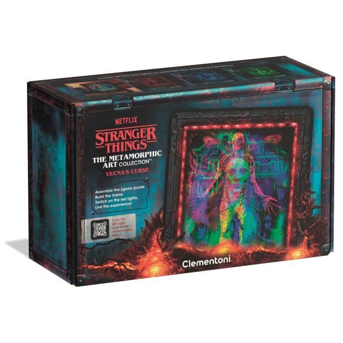 Puzzle 520 pièces Clementoni The Morphing Collection Stranger Things Cadre lumineux Vecna