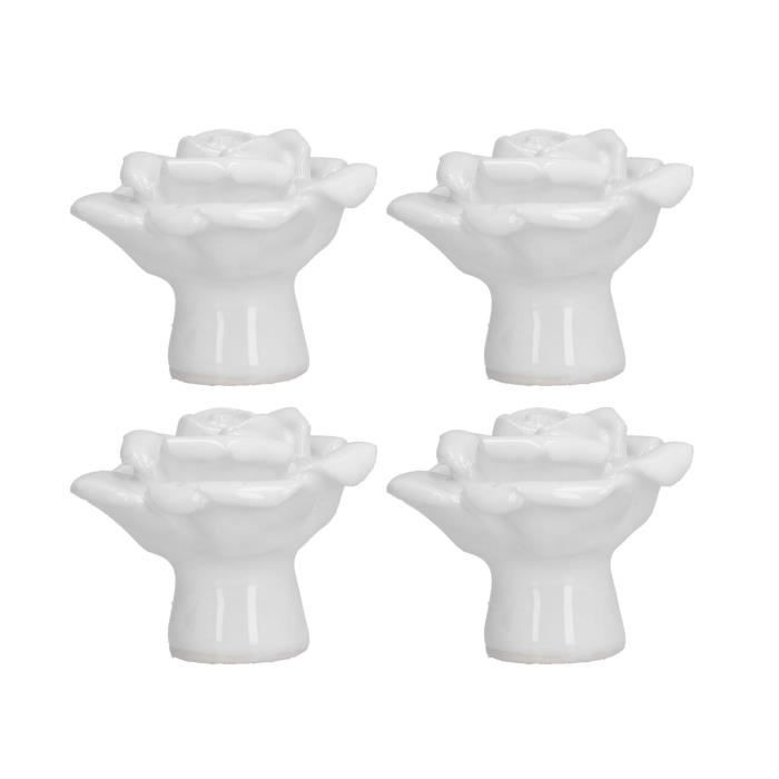 SURENHAP bouton en cristal rose Boutons de porte en verre cristal rose