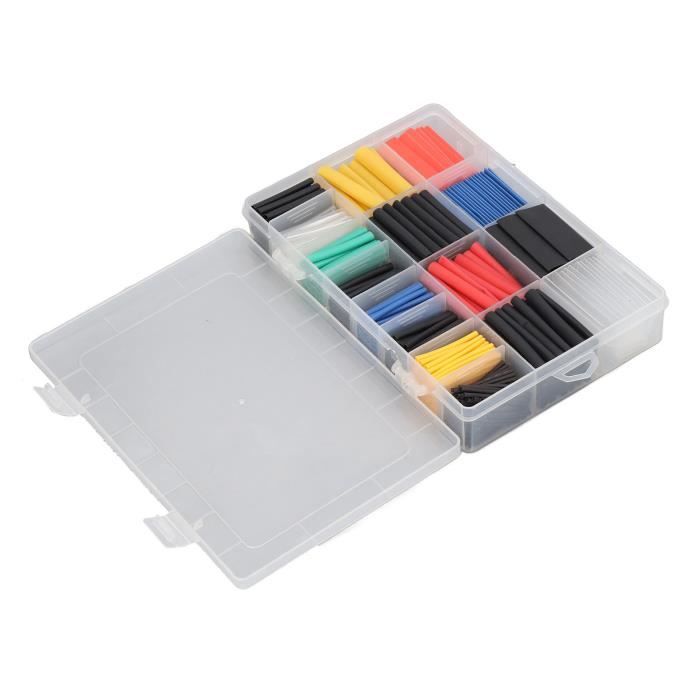 Lot de 580 gaines thermorétractables étanches - Assortiment de gaines