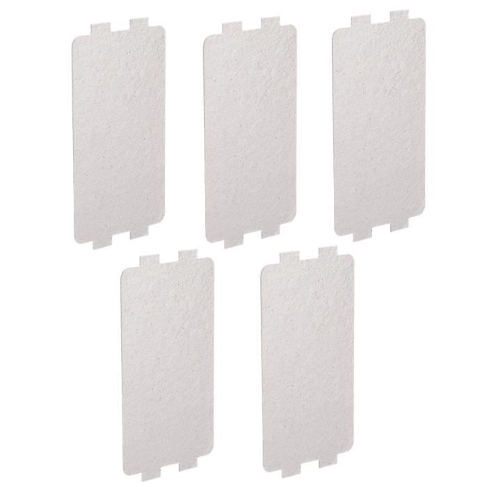 5 Pcs Plaque De Mica Pour Four à Micro-Ondes Remplacement Accessoire De Réparation Protection Micro-Ondes Plaque Mica Pour Micro Guide Feuille De Remplacement Guide D'Ondes Cygne Sm 22080cm