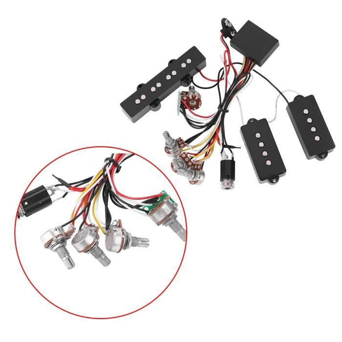 Égaliseur 3 Bandes Actif Et Passif Pour Basse électrique
