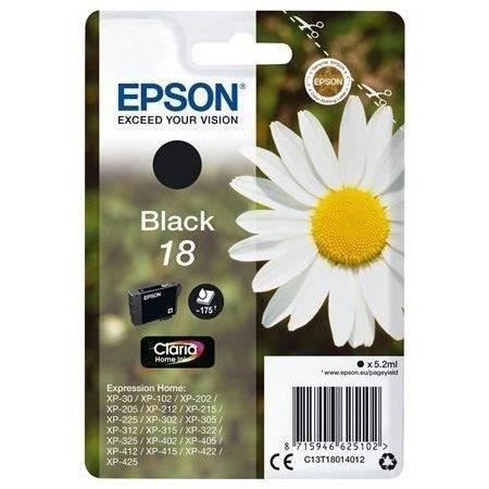 EPSON Cartouche dencre T1801 Noir – Pâquerette (C13T18014012)