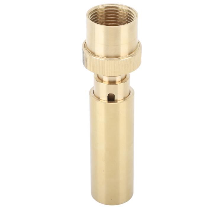 Buse De Fontaine En Laiton Yctze – Effet Colonne D’eau élégant Pour étang Ou Jardin, Connexion G1/2"