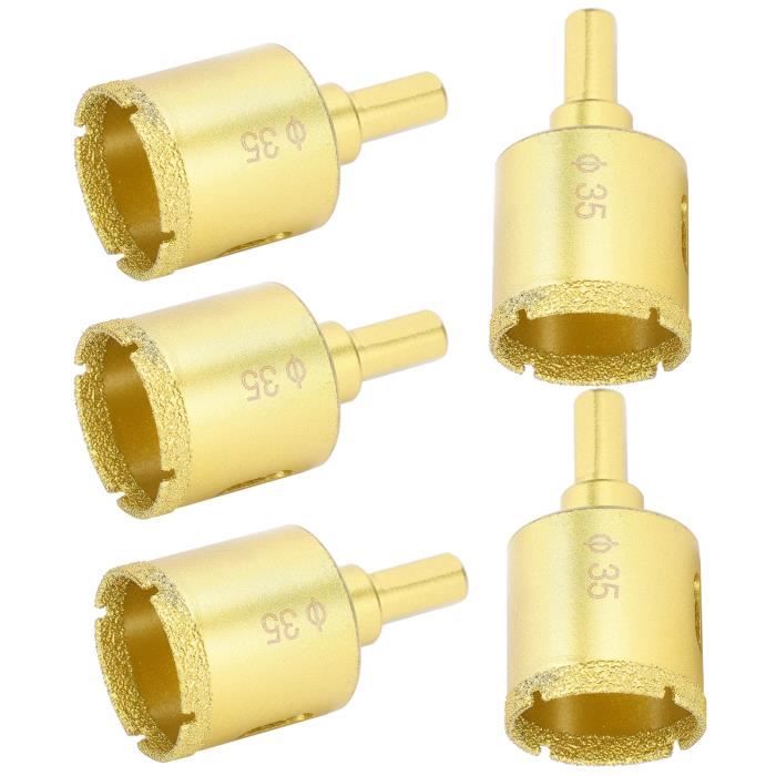 5pcs 8 mm Diamant Trou Scie Carrelage Verre Céramique Porcelaine Marbre Foret 5pcs 8 mm Diamant Trou Scie Carrelage Verre Céramique Porcelaine Marbre Foret