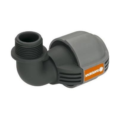 Coude d'arrosage enterré 25 mm filetage 34 mâle - vue 2