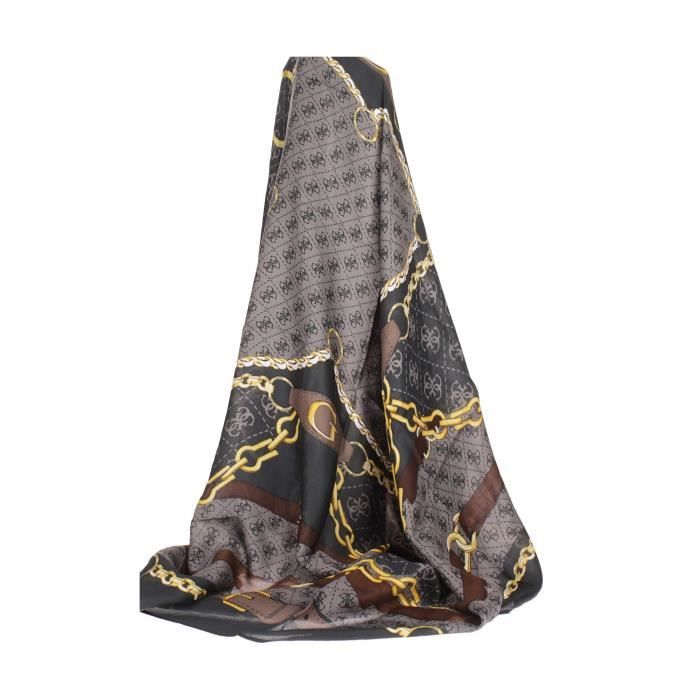 Guess Pashmina Modal Femme Marron Aw9029sil30 Cdiscount Pret a Porter