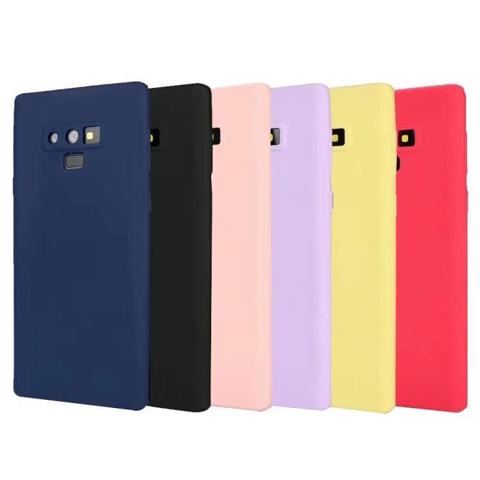 coque galaxy note 9 bleu