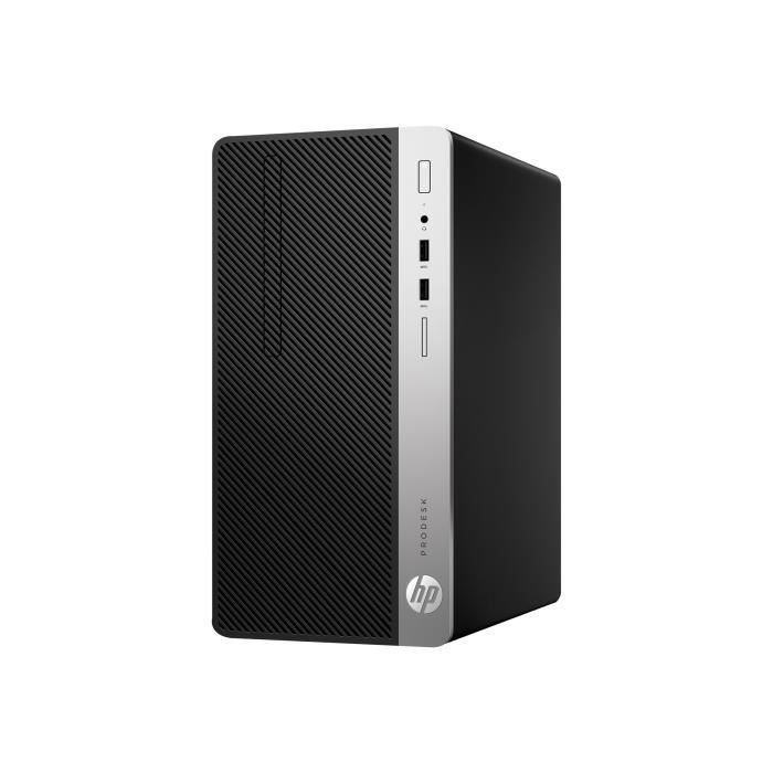 HP ProDesk 400 G4 Micro-tour 1 x Core i5 6500 – 3.2 GHz RAM 4 Go HDD 500 Go graveur de DVD HD Graphics 530 GigE Win 10 Pro 64…
