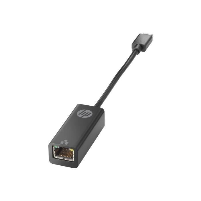 HP Carte Gigabit Ethernet pour Talbette/Notebook - USB Type C - 1 Port(s) - 1 - Paire torsadée