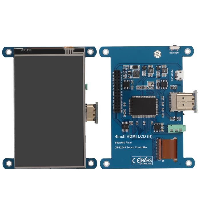 Contrôleur USB Tactile Résistif 4 Fils + Écran Tactile 8.3" 800x600 VSDISPLAY
