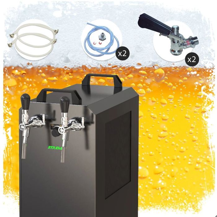 Tireuse à bière - STREAM 80K - 5 Litres - Pompe à air - Refroidisseur ...