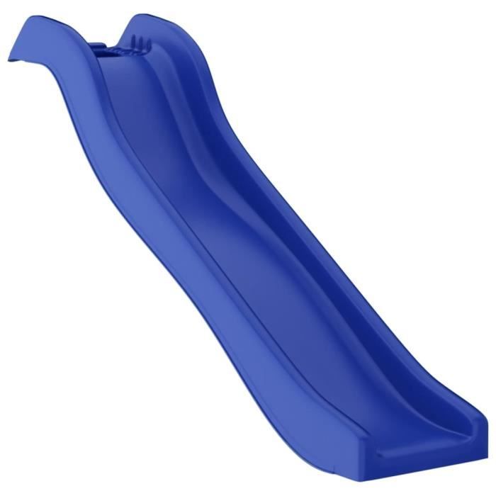 Toboggan d ju blu 175x38x23 cm polypropylèn au millur prix