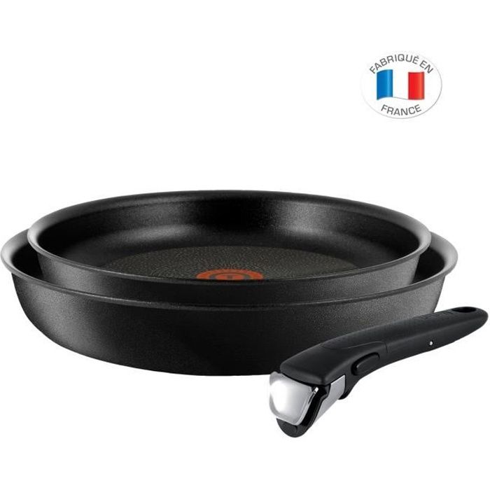 Tefal Ingenio Expertise Set De 2 Poeles L6509102 22 26cm Tous Feux