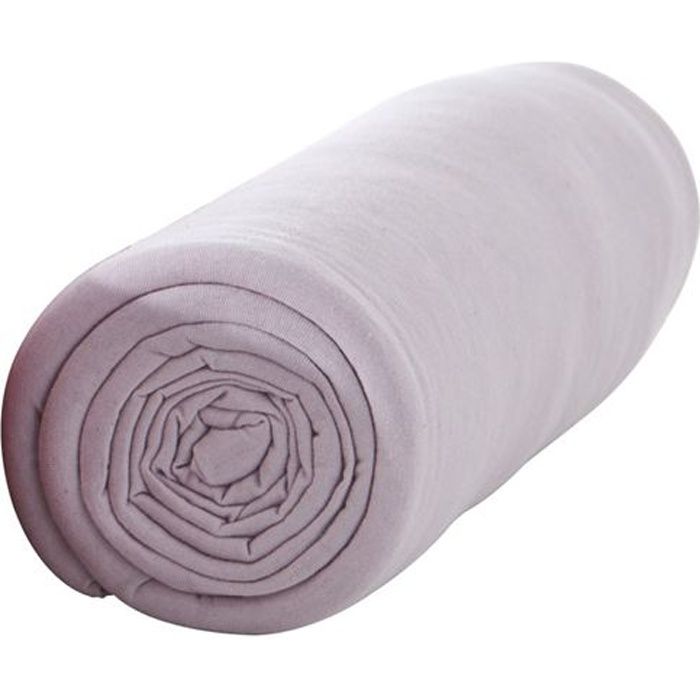 Drap housse de sécurité pour bébés/100% coton/pour lit allant de 60x120 jusqu´à 70x140 cm/Drap housse blanc Ti-Tín 