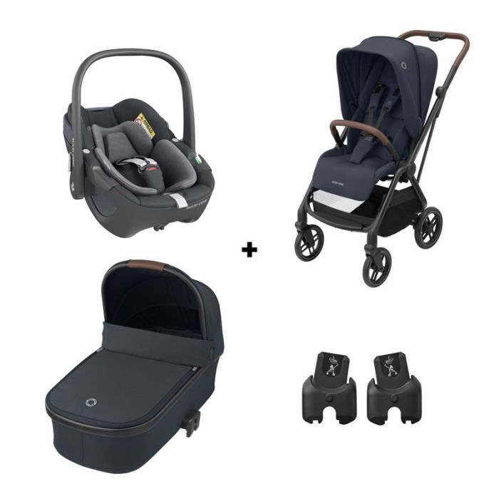 MAXI-COSI Lara2 Poussette canne ultra compacte - De la naissance a 4 ans -  Essential Grey