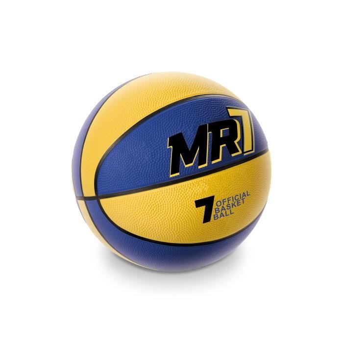 MONDO Ballon de Basket MR7 Jaune et Bleu Cdiscount Sport