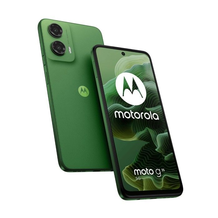 Motorola Moto G35 5G 4 Go/128 Go Vert (Leaf Green) Dual SIM) Double SIM