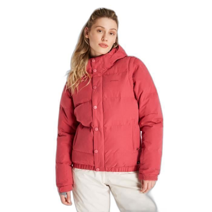 Veste de ski femme Protest Prtaspen red M Cdiscount Sport